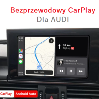 Bezprzewodowy zestaw Car-play / android auto dla pojazdów Audi Q3 Q5 Q7 A3 A4 A5 A6 A7 A8 S5 S7 z 3G/3G+/MIB MMI/ Symphony/Concert