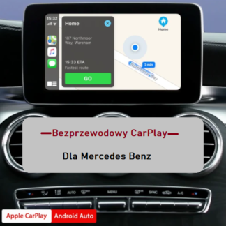 Bezprzewodowy zestaw Car-play / android auto dla pojazdów Mercedes 2012-2018  NTG 4.5 4.7 4.8 5.0