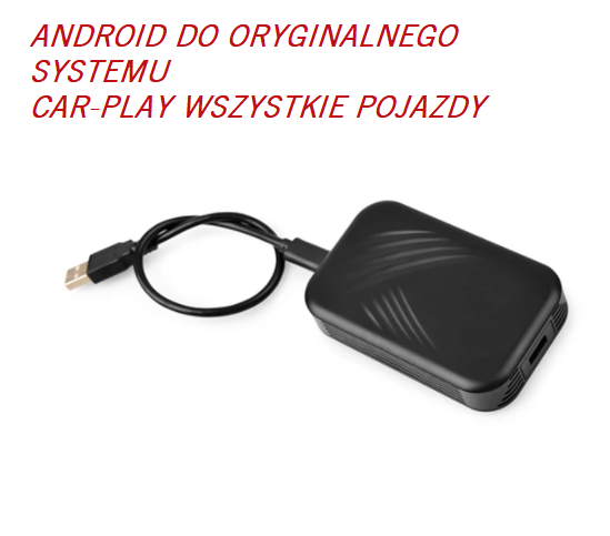 BESTSELLER ! ZESTAW ANDROID DO ORYGINALNEGO SYSTEMU CARPLAY !