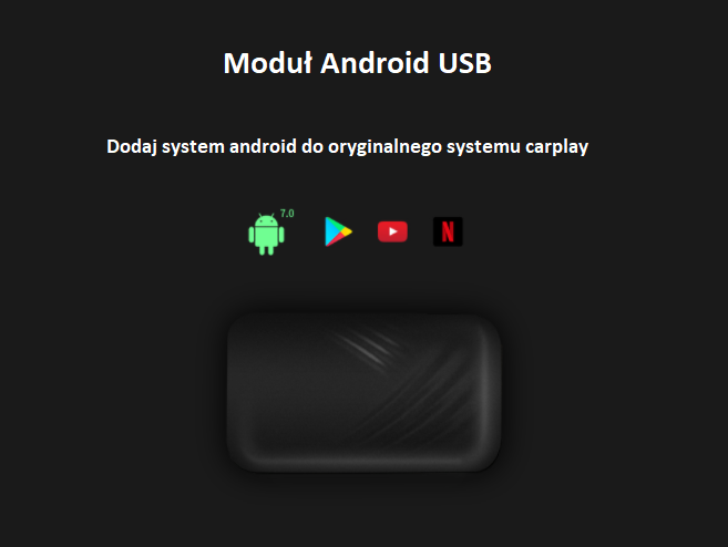 BESTSELLER ! ZESTAW ANDROID DO ORYGINALNEGO SYSTEMU CARPLAY ! - obrazek 2