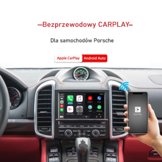Bezprzewodowy zestaw Car-play / android auto dla pojazdów Porsche 2010-2016  PCM3.1 PCM4.0